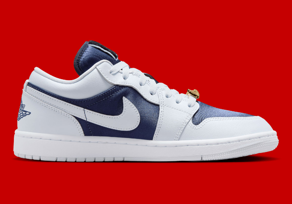 Air Jordan 1 Low Football Grey White Midnight Navy Gym Red Fz8778 044 6