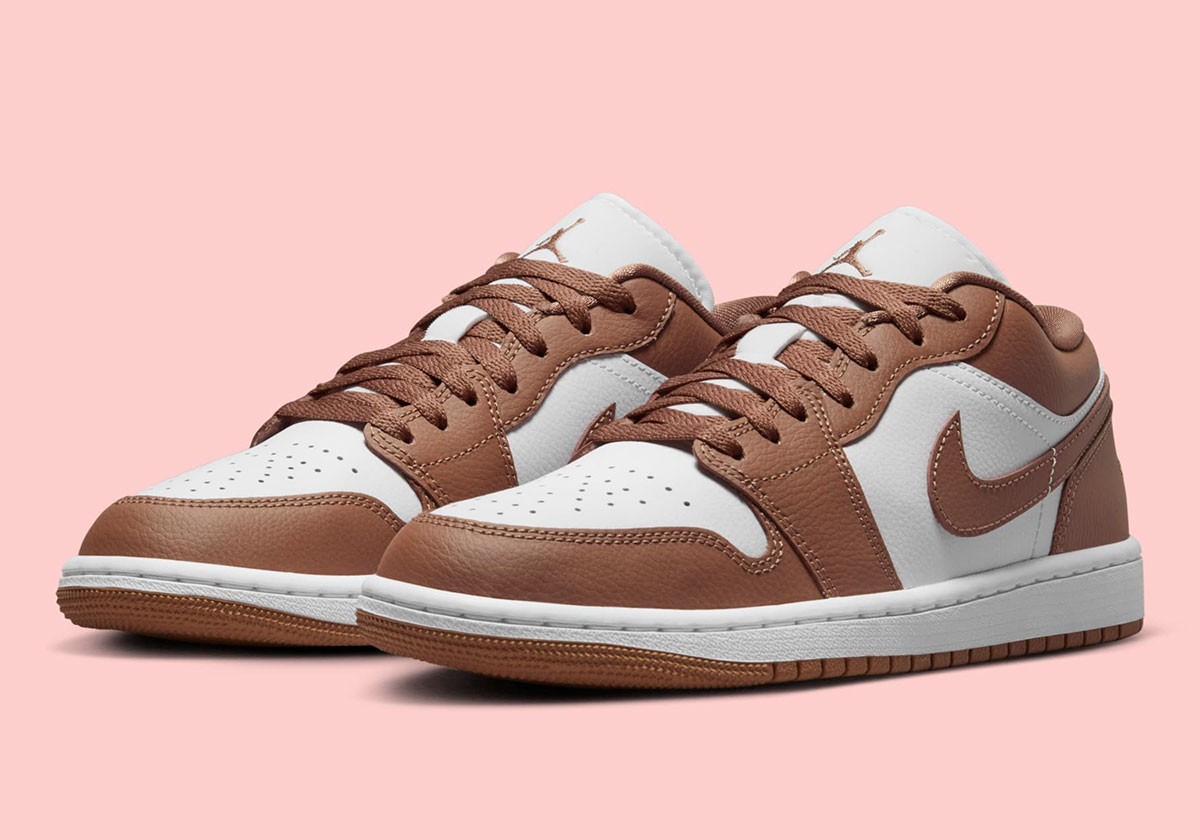 Air Jordan 1 Low Women s Archaeo Brown White DC0774 202 SneakerNews