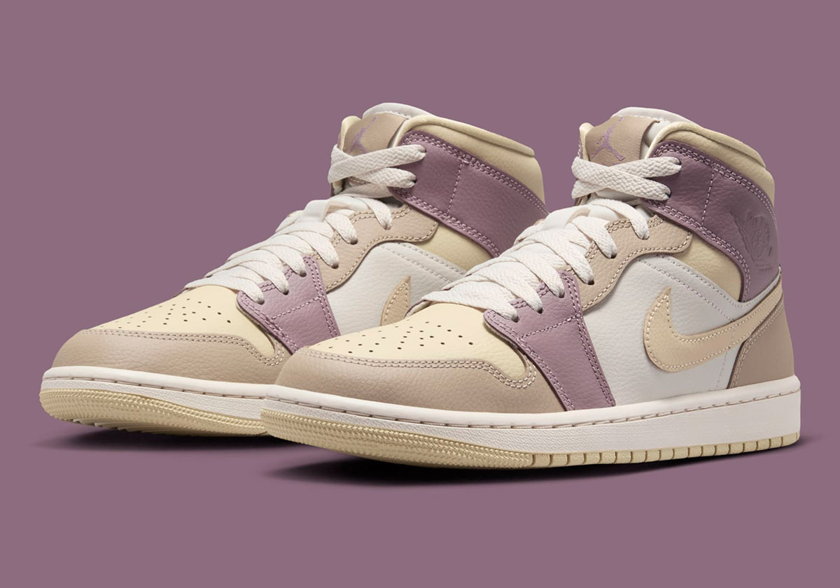 A Clean Autumnal Colorway Drapes This Air Jordan 1 Mid