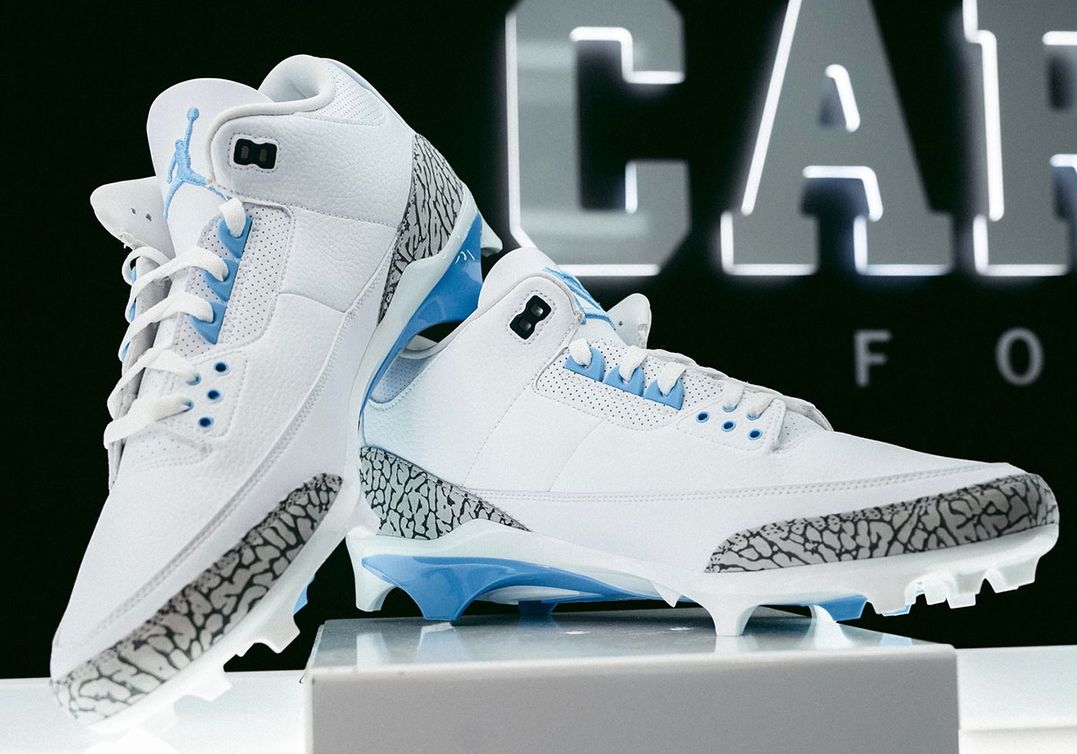 The UNC Football Team Kicks Off The Season With An Air Jordan 3 PE