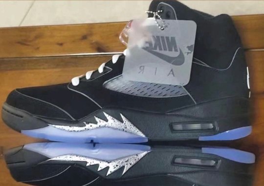 First Look At The Air Jordan 5 “Black Metallic Reimagined”