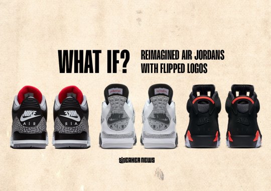 What If? Reimagining OG Air Jordans With Flipped Logos