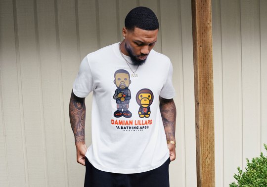 Damian Lillard Gets His Own BABY MILO Character For Upcoming BAPE Collaboration