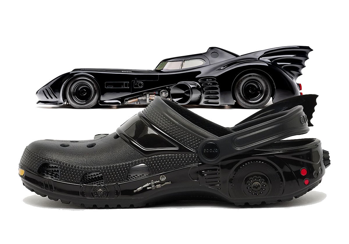 Batman's Batmobile Goes Into Sport Mode With The Crocs Clog