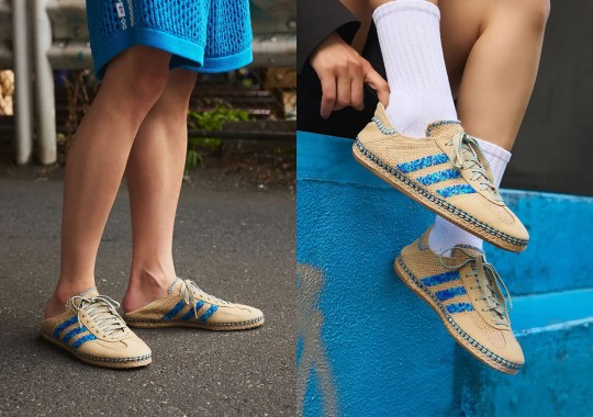 CLOT x adidas Gazelle In “Blue Bird” Shock Drop Release On August 16th (12PM ET)