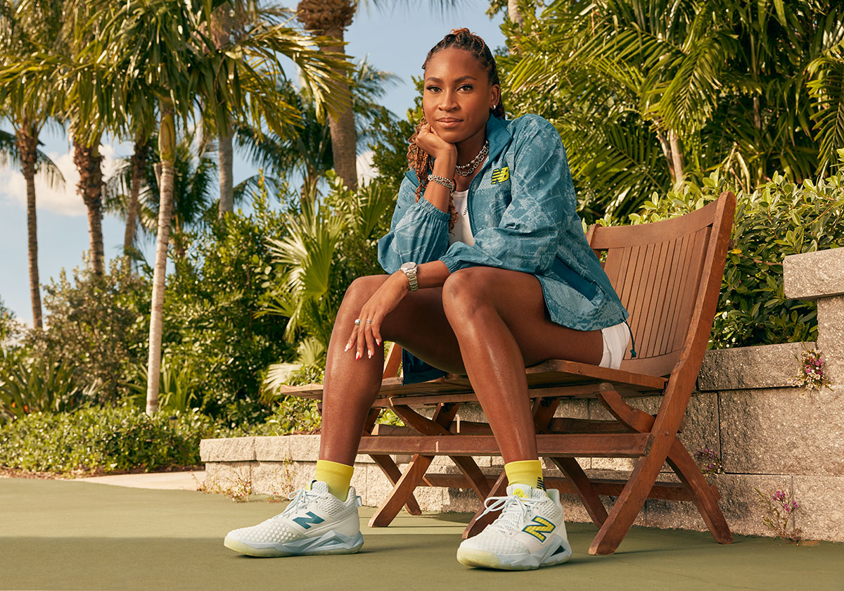 Coco Gauff Looks To Defend US Open Title In Her Newest New Balance Signature Shoe