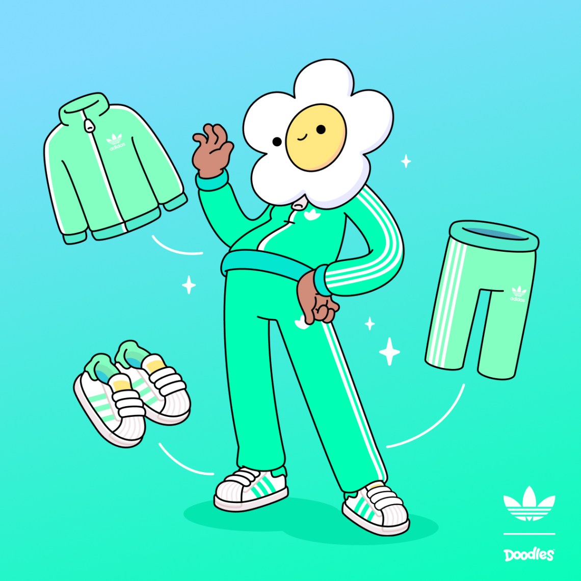 Doodles adidas Superstar Coi Leray Release Date | SneakerNews.com