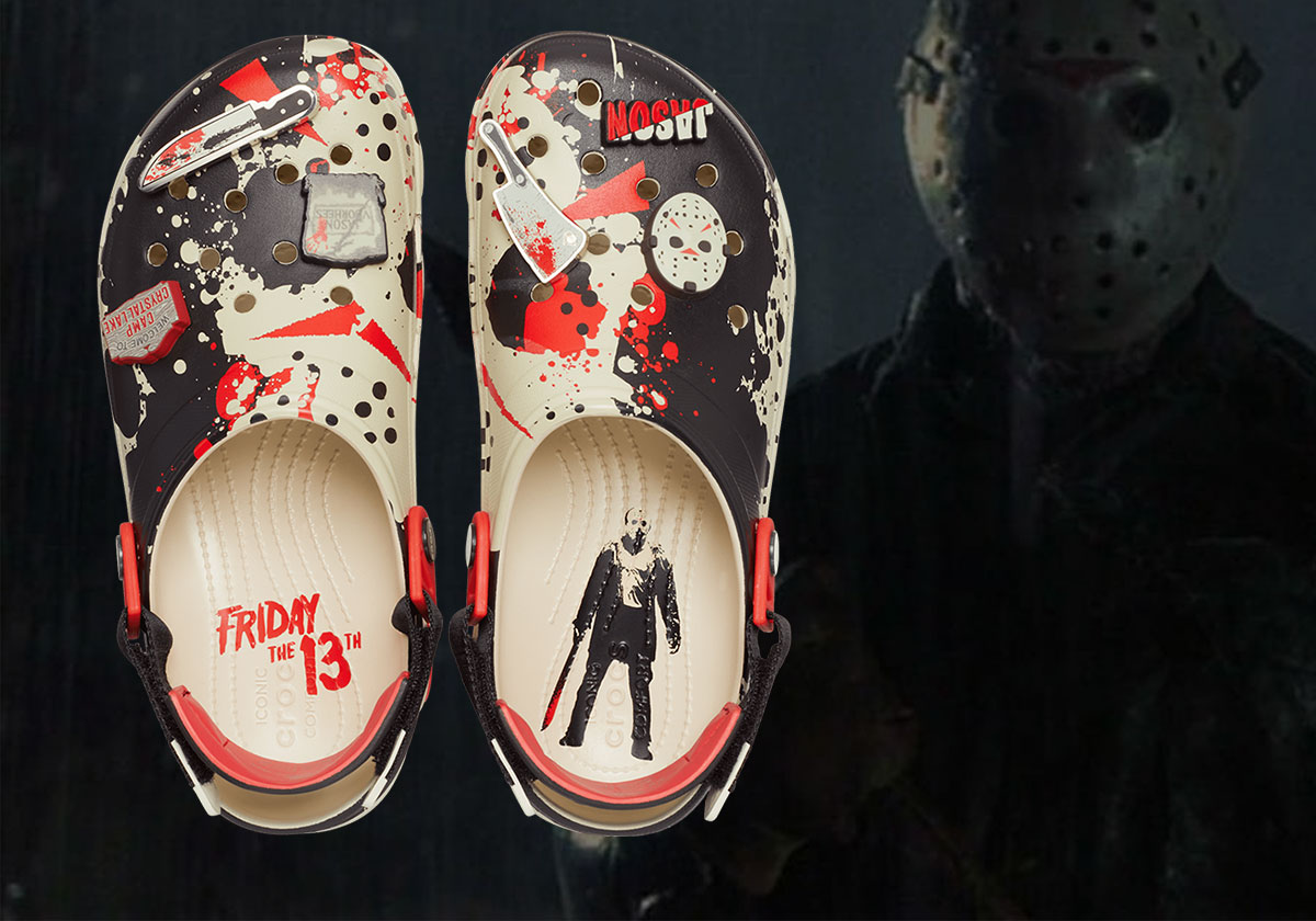 Jason Voorhees Crocs Clogs Friday The 13th 3