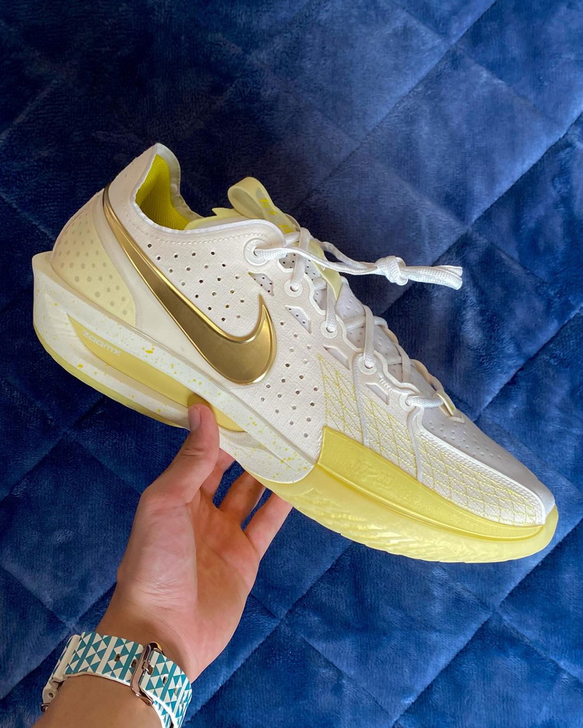 Jordan Poole Nike Zoom GT Cut 3 FZ1523-100 | SneakerNews.com display picture 1