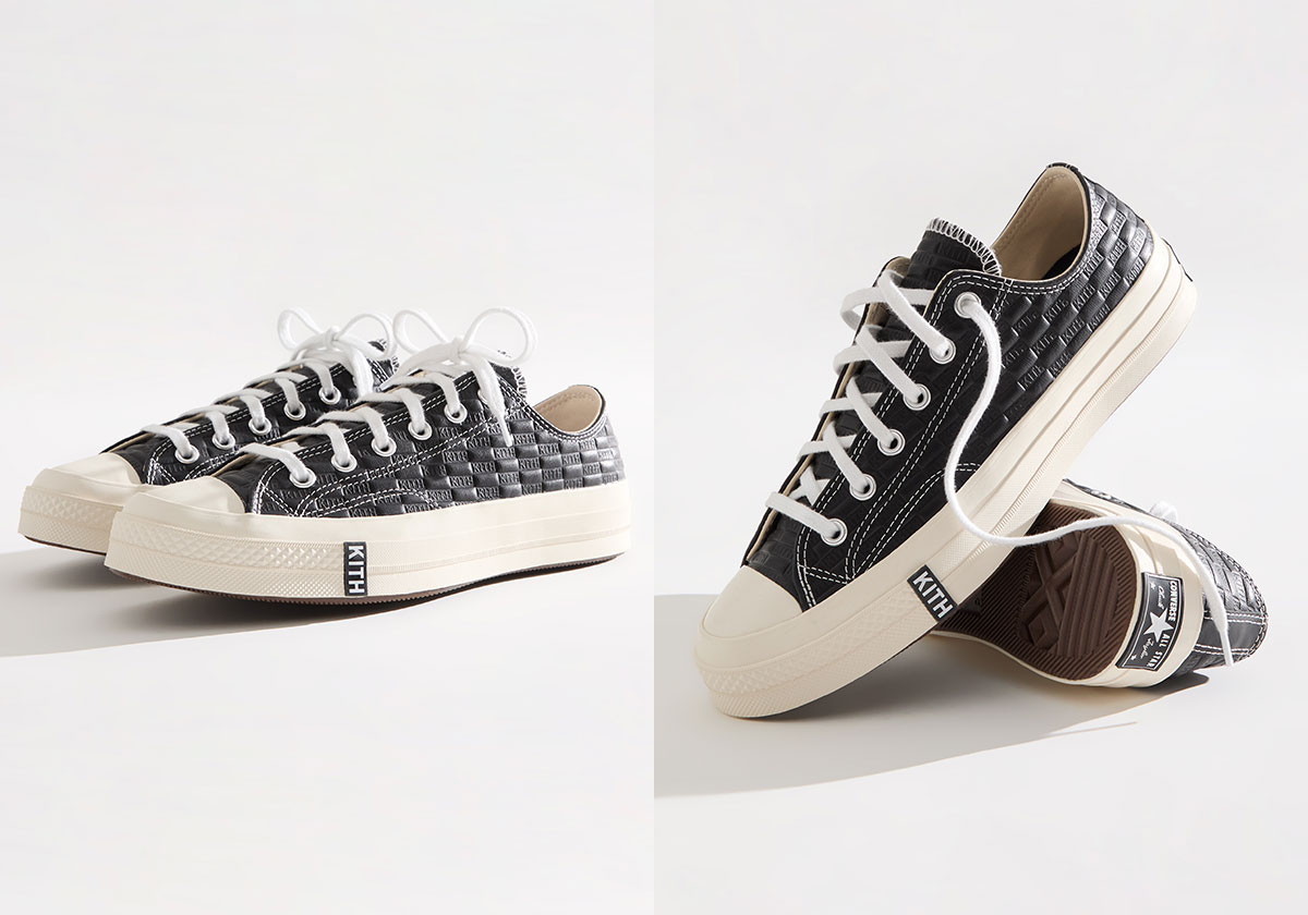 Kith Classics Converse Chuck 70 Monogram Black 1