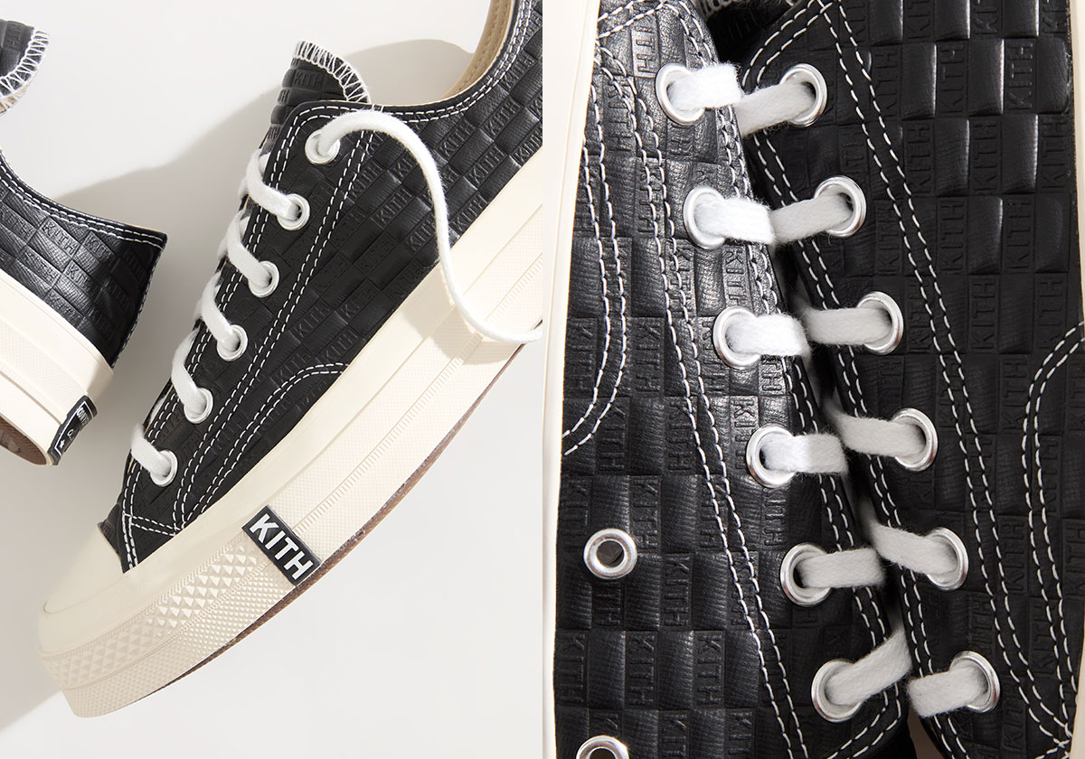 Kith Classics Converse Chuck 70 Monogram Black 3