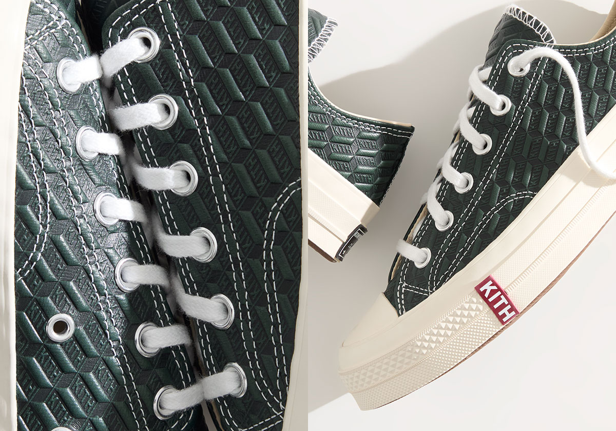 Kith Classics Converse Chuck 70 Monogram Green 3