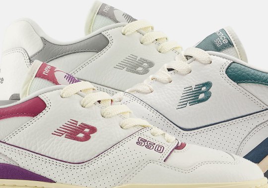 New Balance Shrinks The Logo Again On The 550