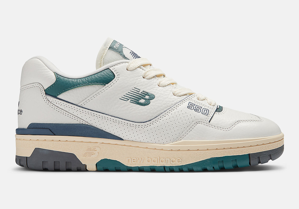 New Balance 550 Mini Logo Teal Bb550ptb 3