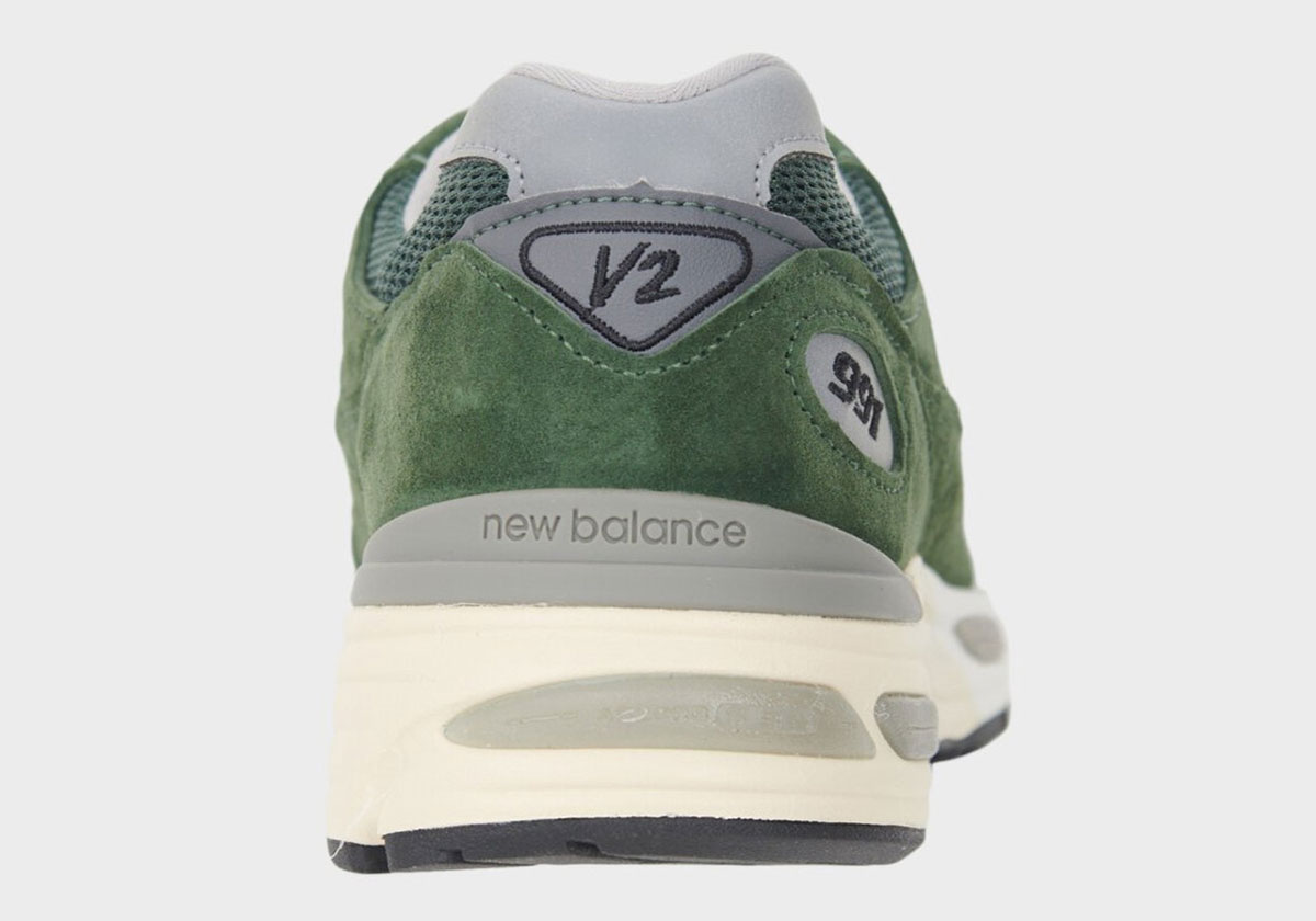 New Balance 991v2 Kombu Green U991gr2 2