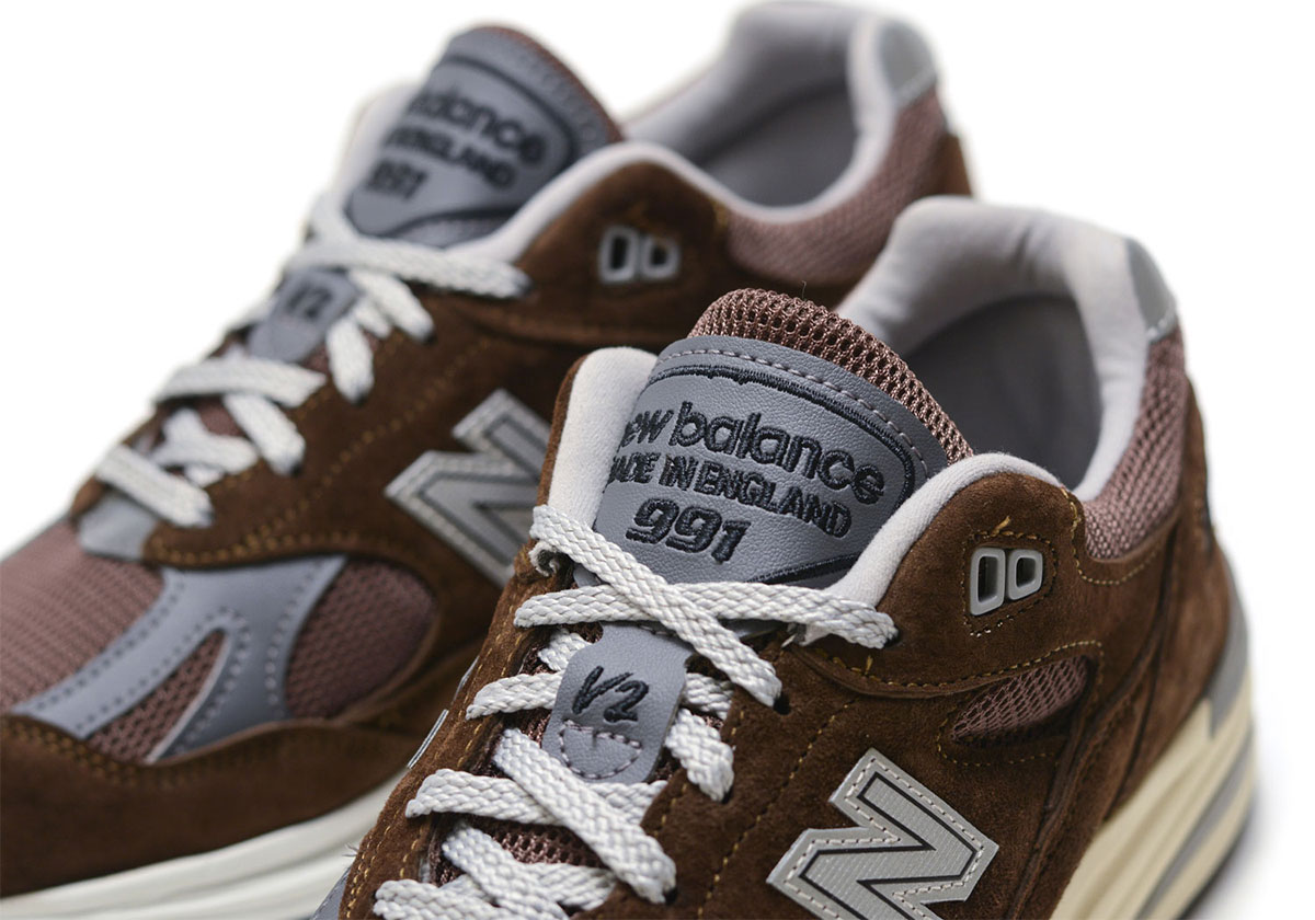 New Balance 991v2 Pinecone Brown U991br2 2