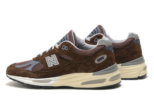 The New Balance 991v2 "Pinecone" Is Ready For Fall