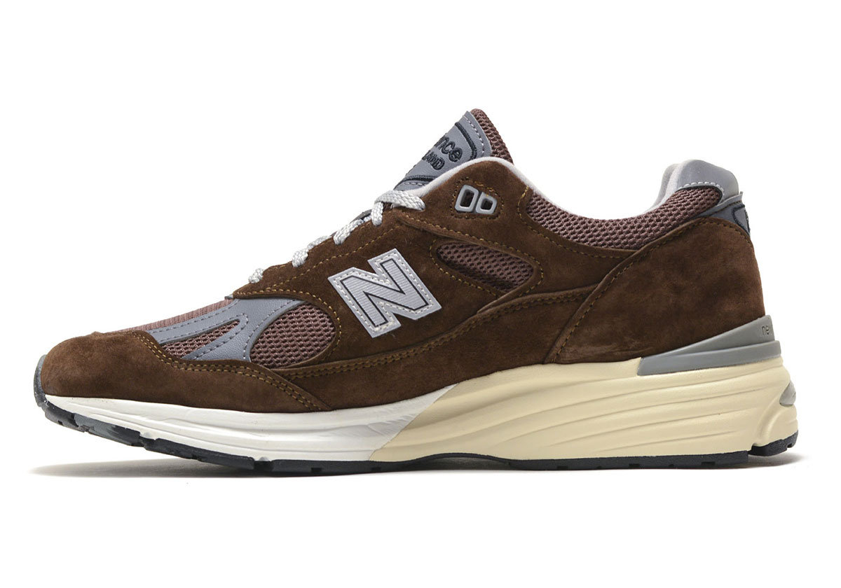 New Balance 991v2 Pinecone Brown U991br2 4