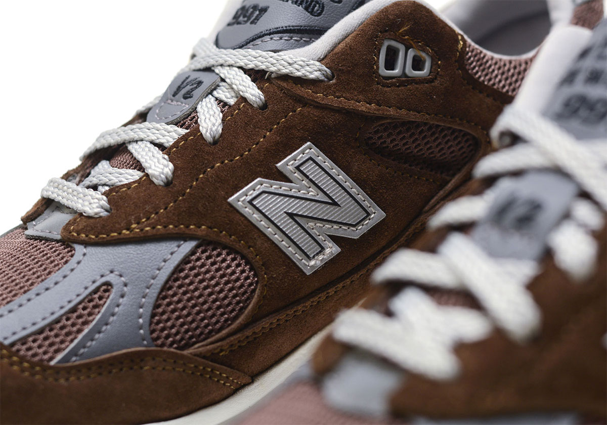 New Balance 991v2 Pinecone Brown U991br2 5