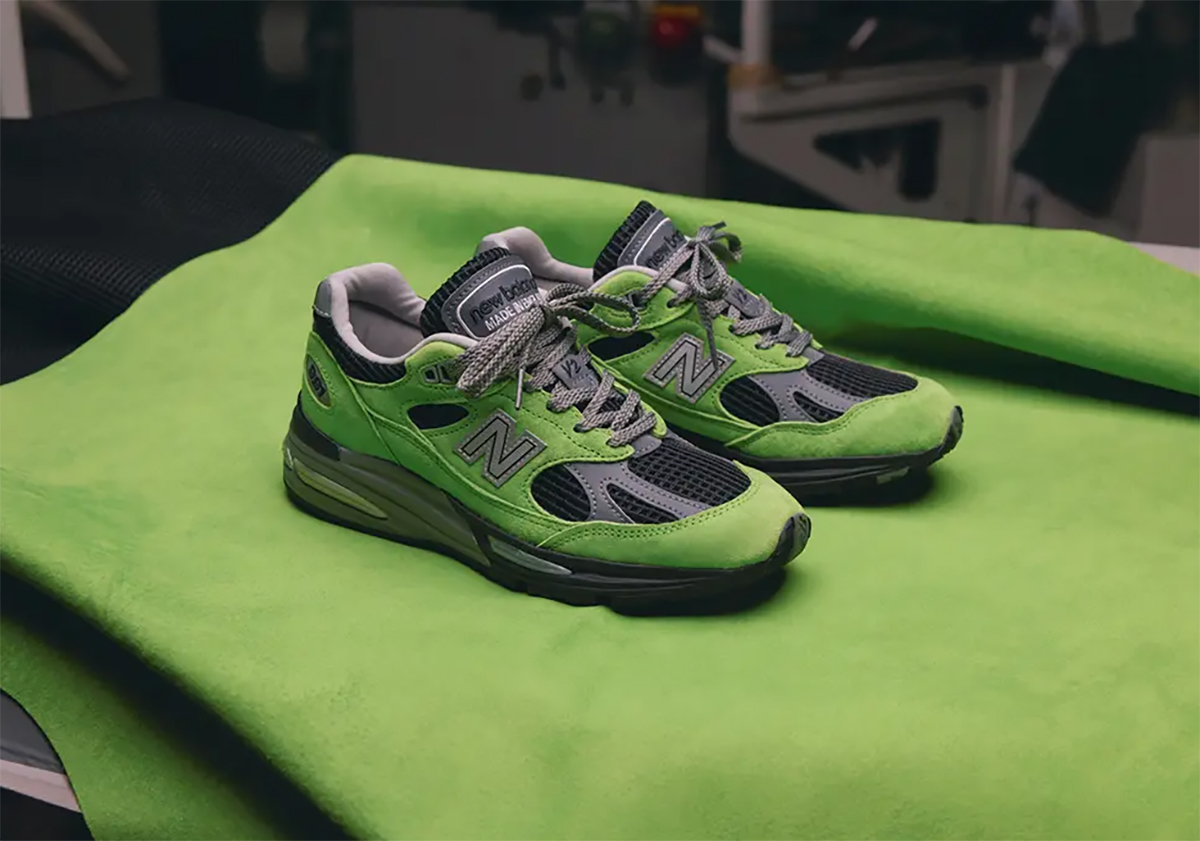 New Balance 991v2 Starcow Green