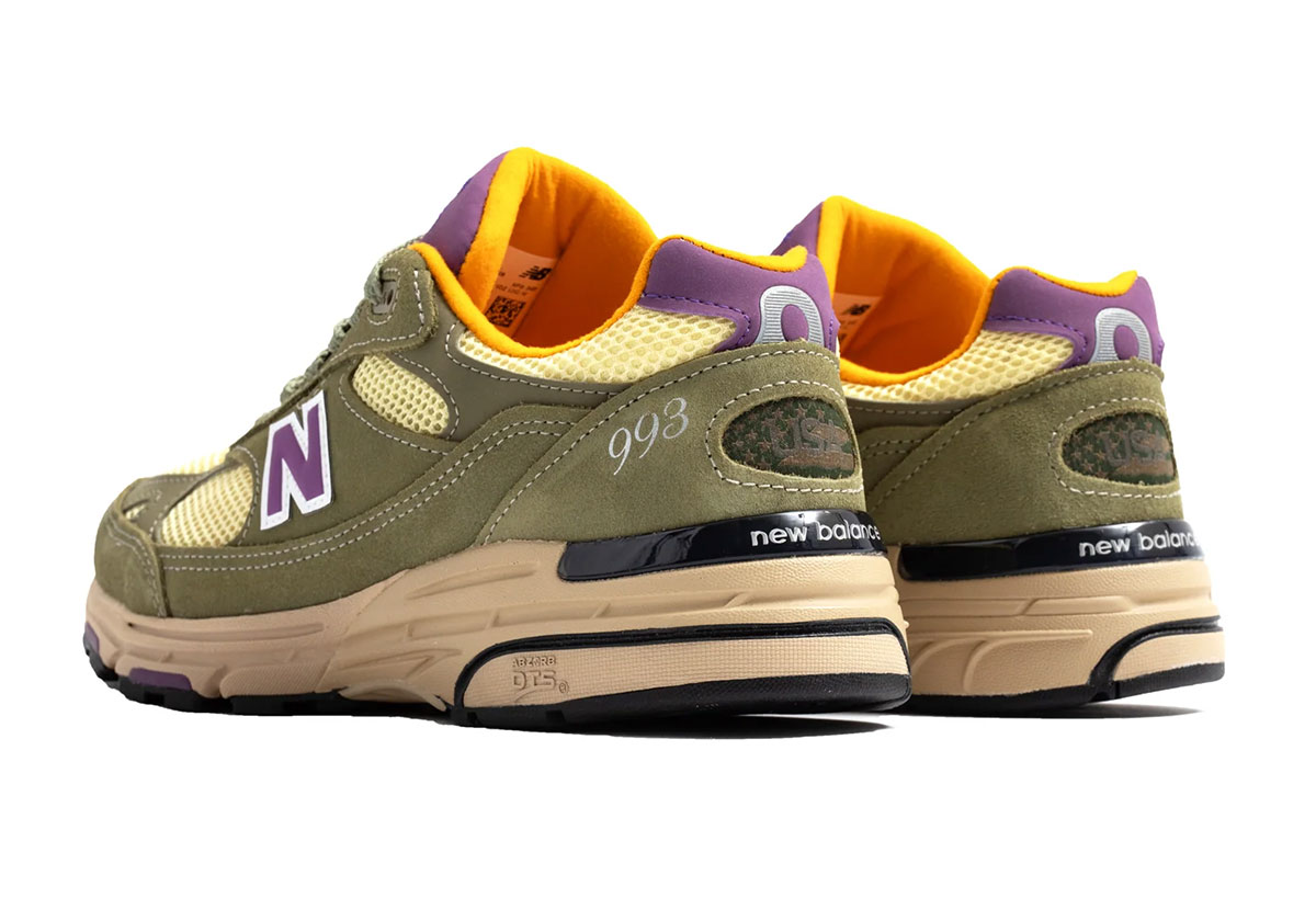 New balance 993 womens yellow on sale