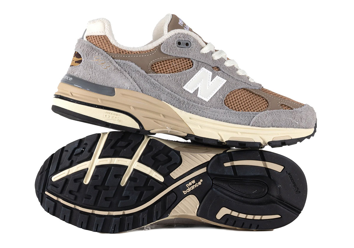 New Balance 993 Made In Usa Shadow Grey Driftwood U993gg 5