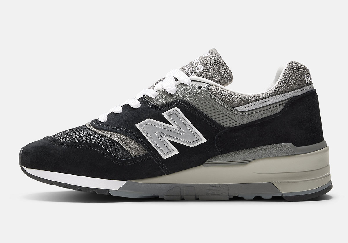 New Balance 997 Made In Usa Black Silver U997bk 2