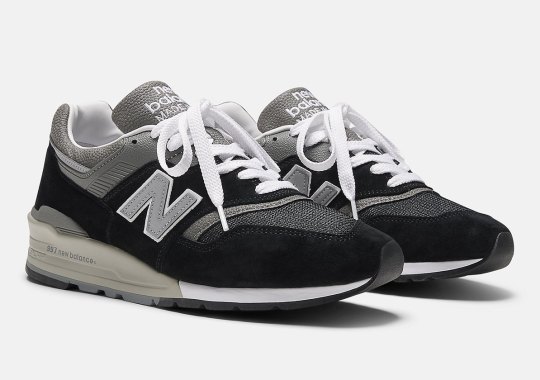 The New Balance 997 Surfaces In Essential "Black/Silver"