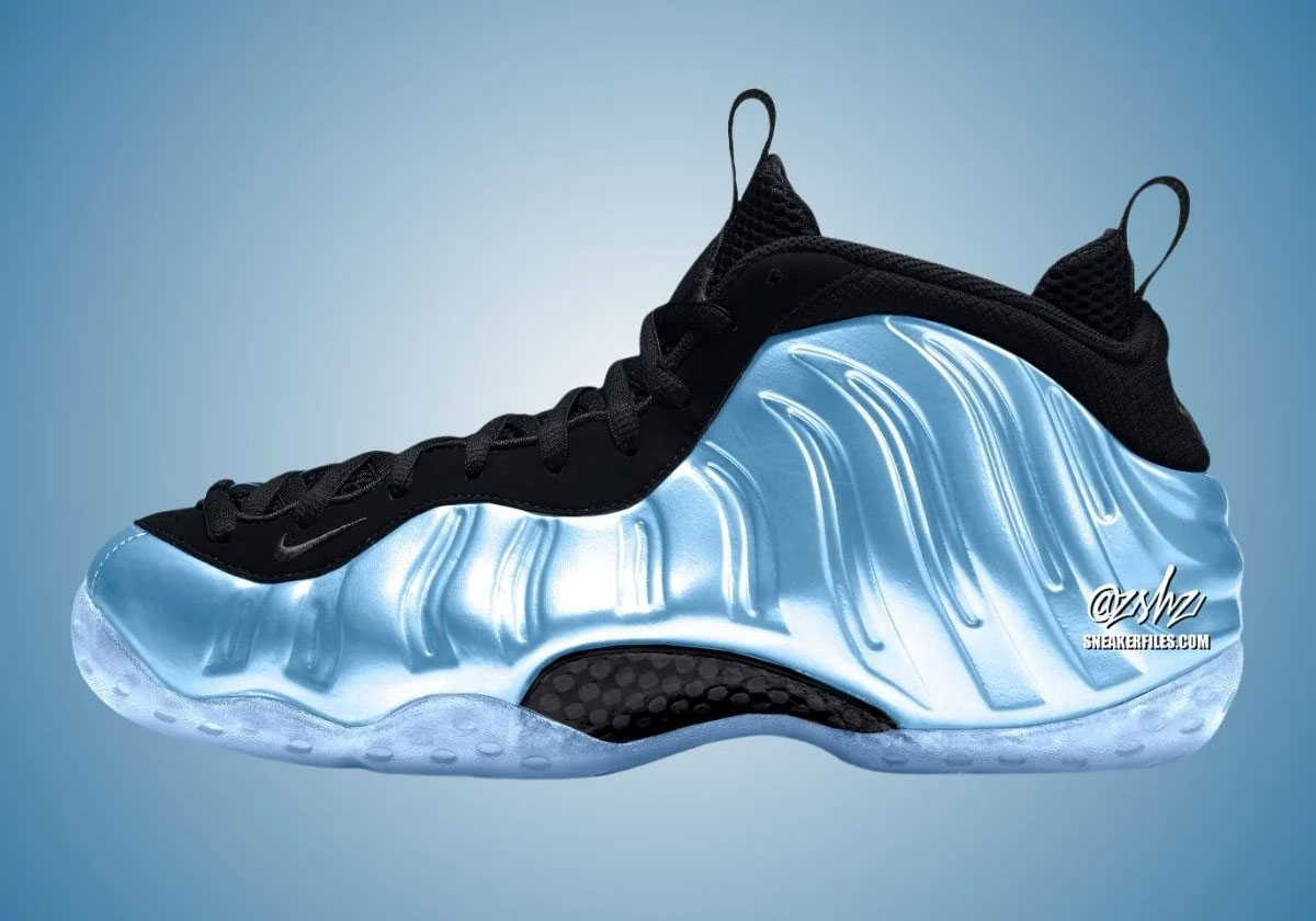 Blue and silver foamposites hotsell