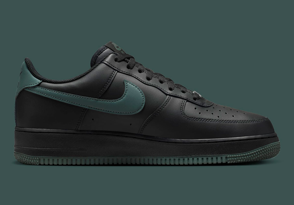 Nike Air Force 1 Low Black Vintage Green Fj4146 001 1