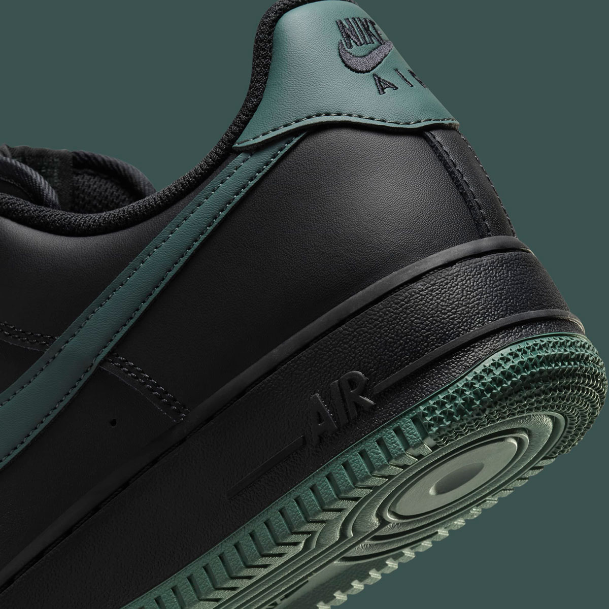 Nike Air Force 1 Low Black Vintage Green Fj4146 001 6