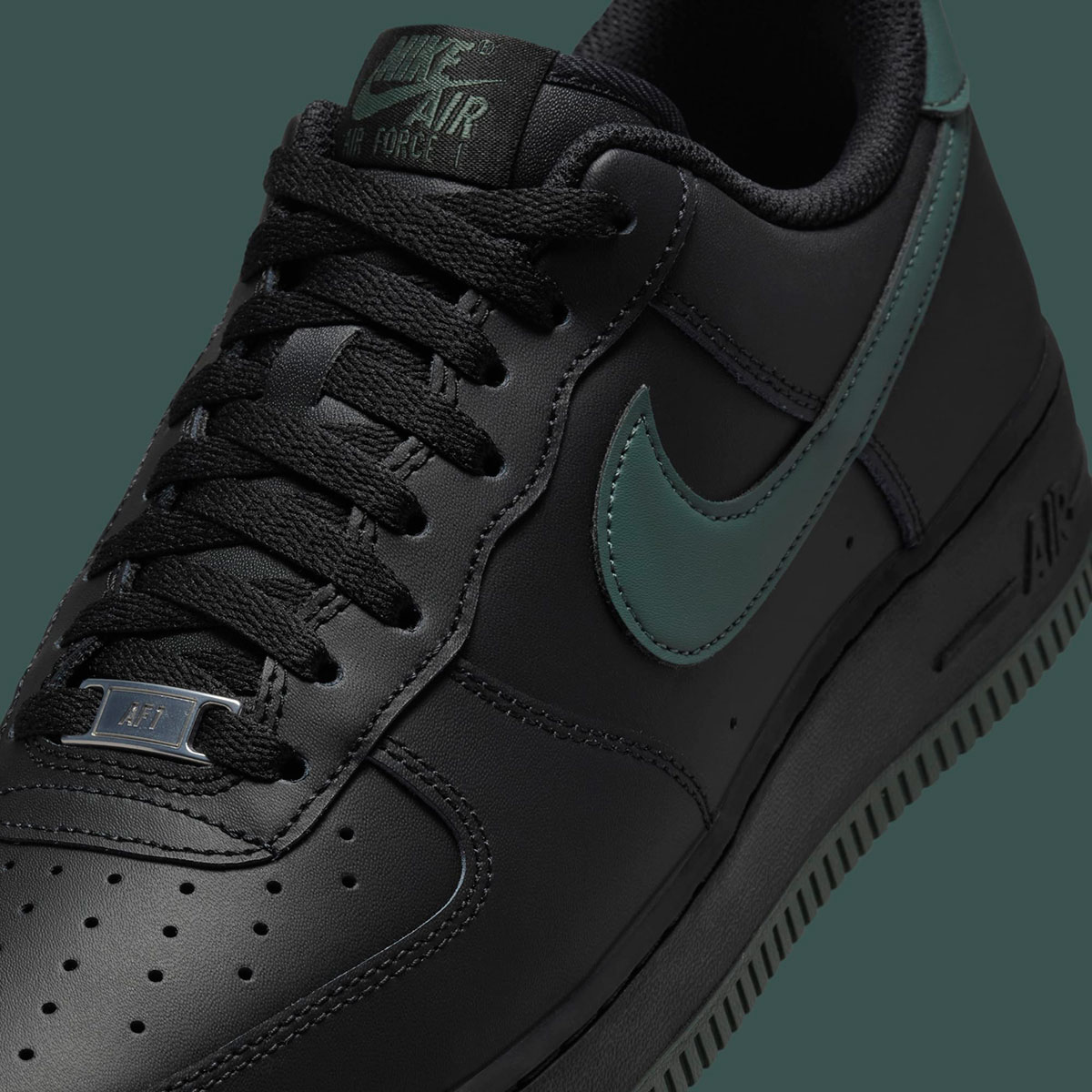 Nike Air Force 1 Low Black Vintage Green Fj4146 001 8