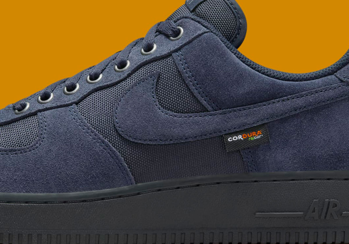 Heavy-Duty Cordura Drapes This Stealthy Nike Air Force 1 Low