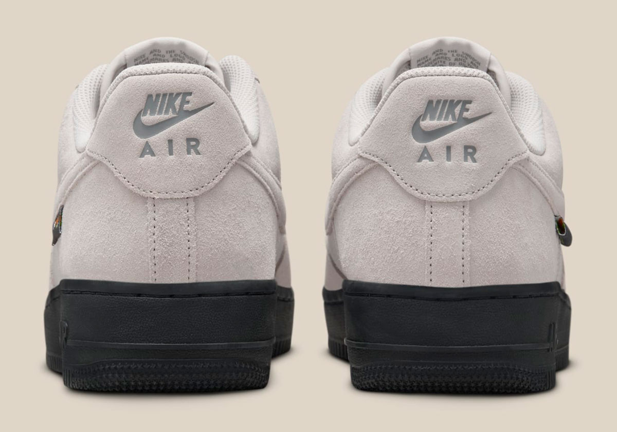 Nike Air Force 1 Low Cordura Light Iron Ore Black Smoke Grey 4