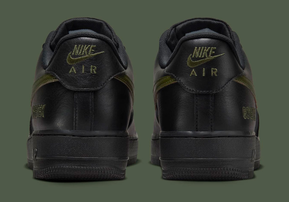 Nike Air Force 1 Low Gore Tex Black Sequoia 2