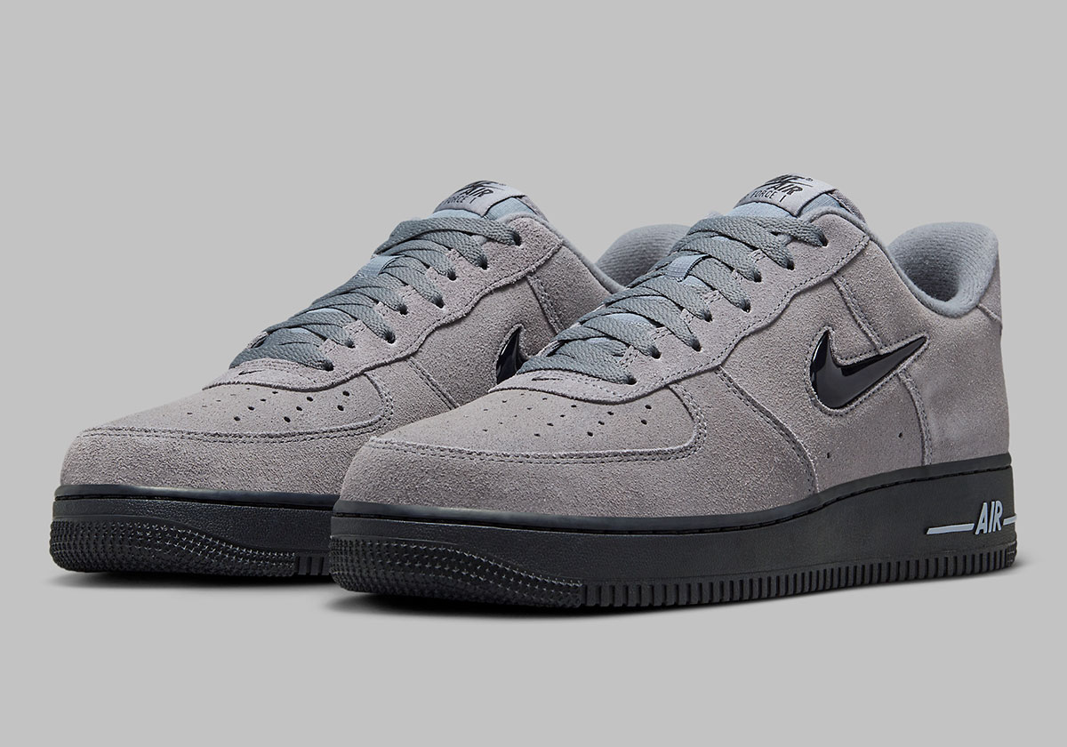 Nike Air Force 1 Low Jewel Cool Grey Black SneakerNews