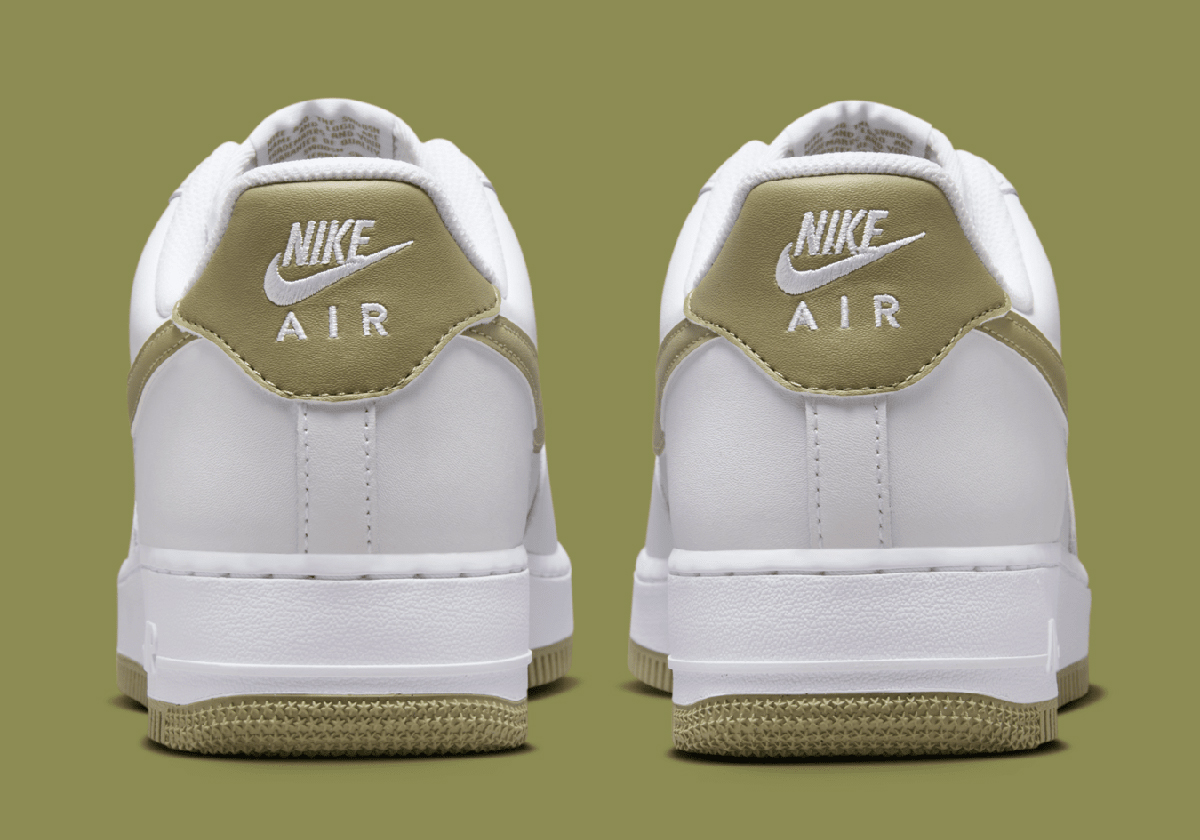 Nike Air Force 1 Low White Neutral Olive Fj4146 110 2