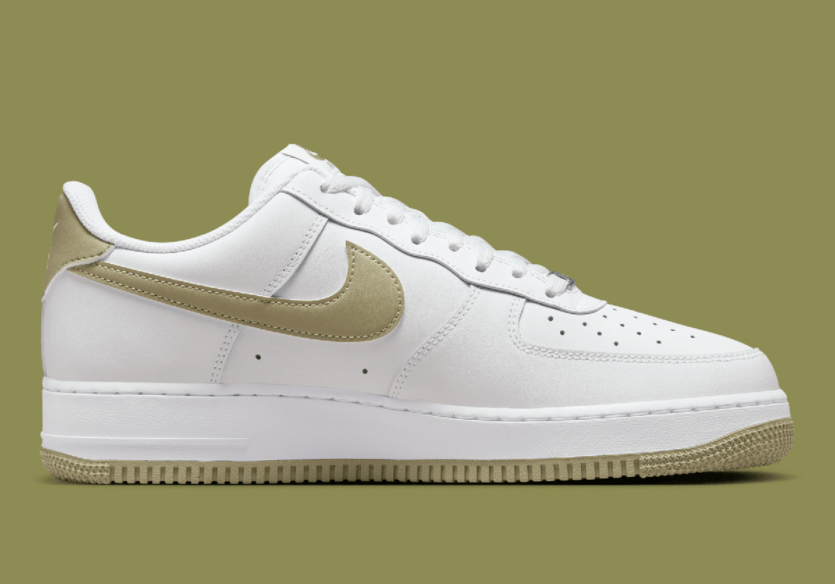 Nike Air Force 1 Low White Neutral Olive Fj4146 110 3