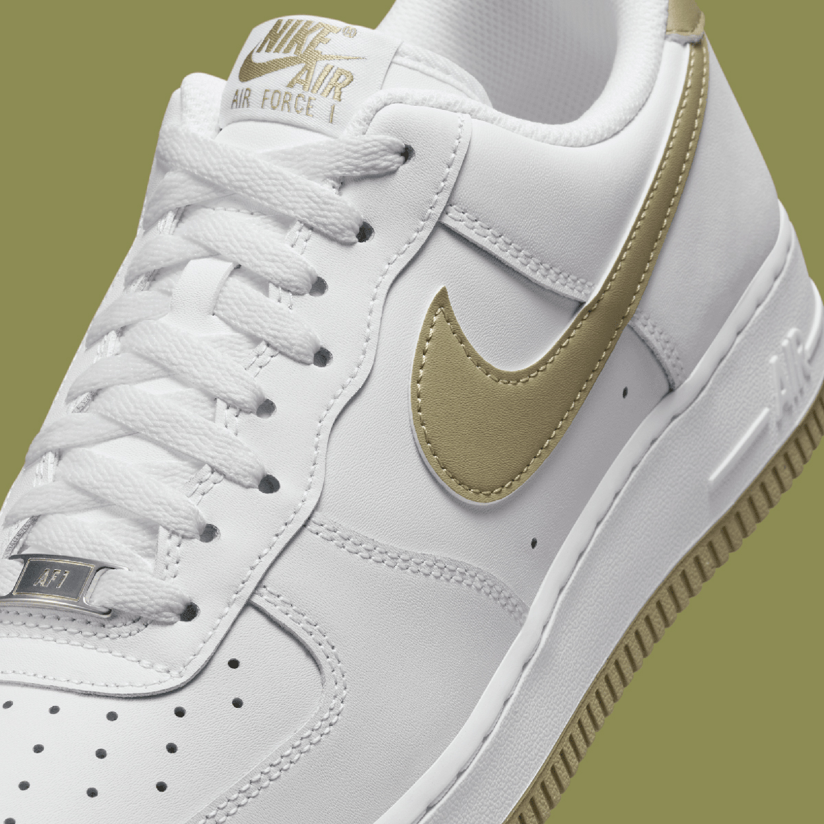 Nike Air Force 1 Low White Neutral Olive Fj4146 110 8