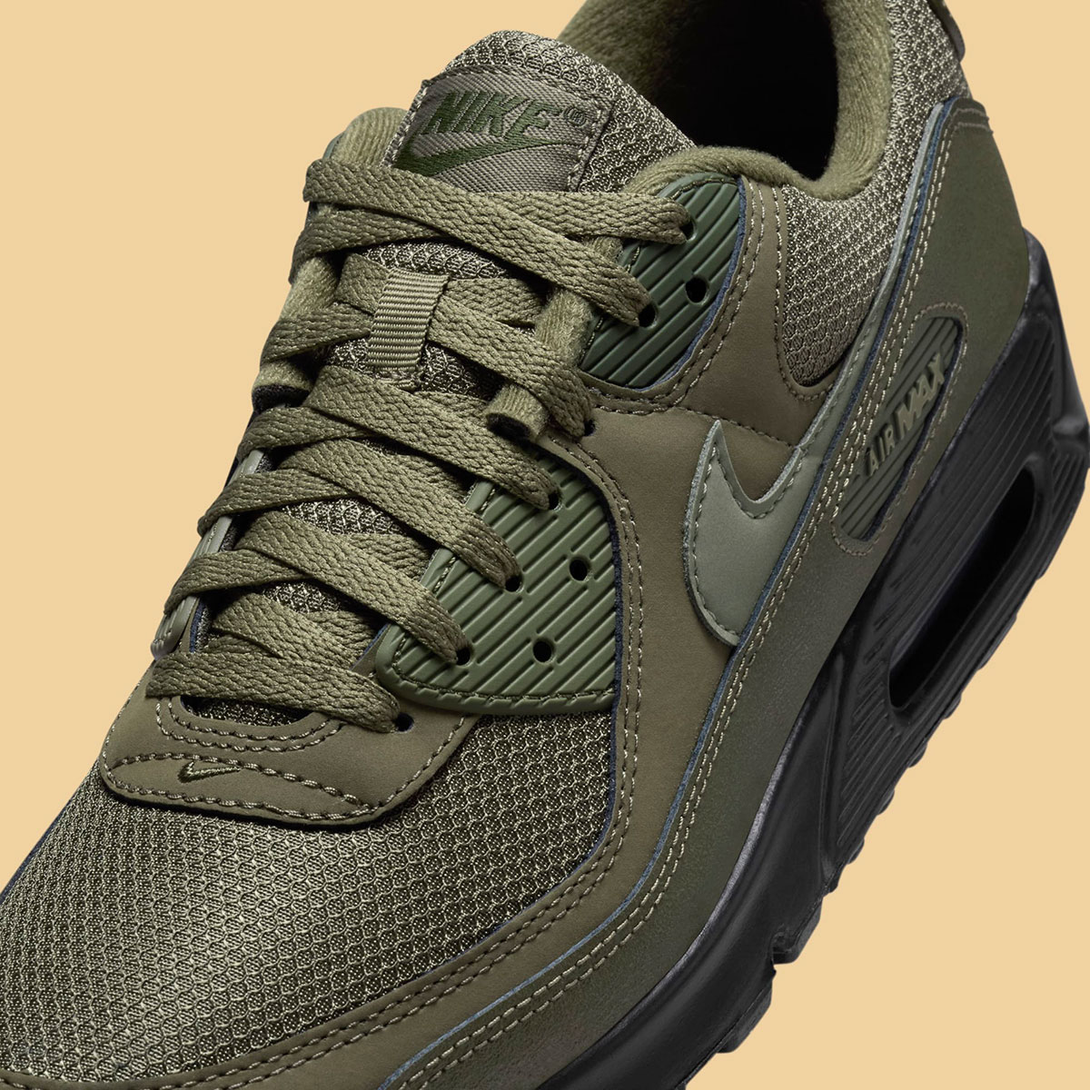 Nike Air Max 90 Olive Green Black 4