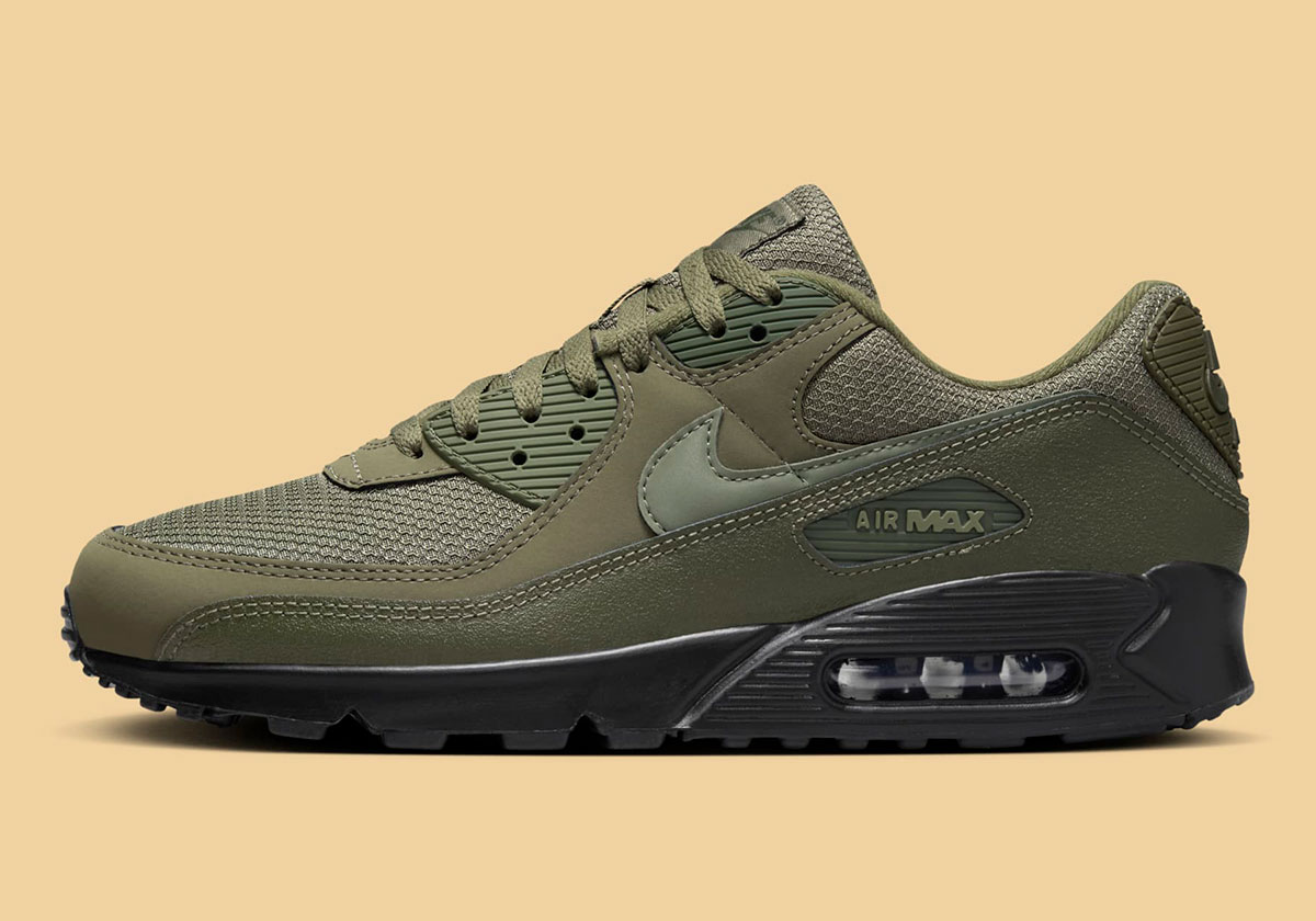 Nike Air Max 90 Olive Green Black 5