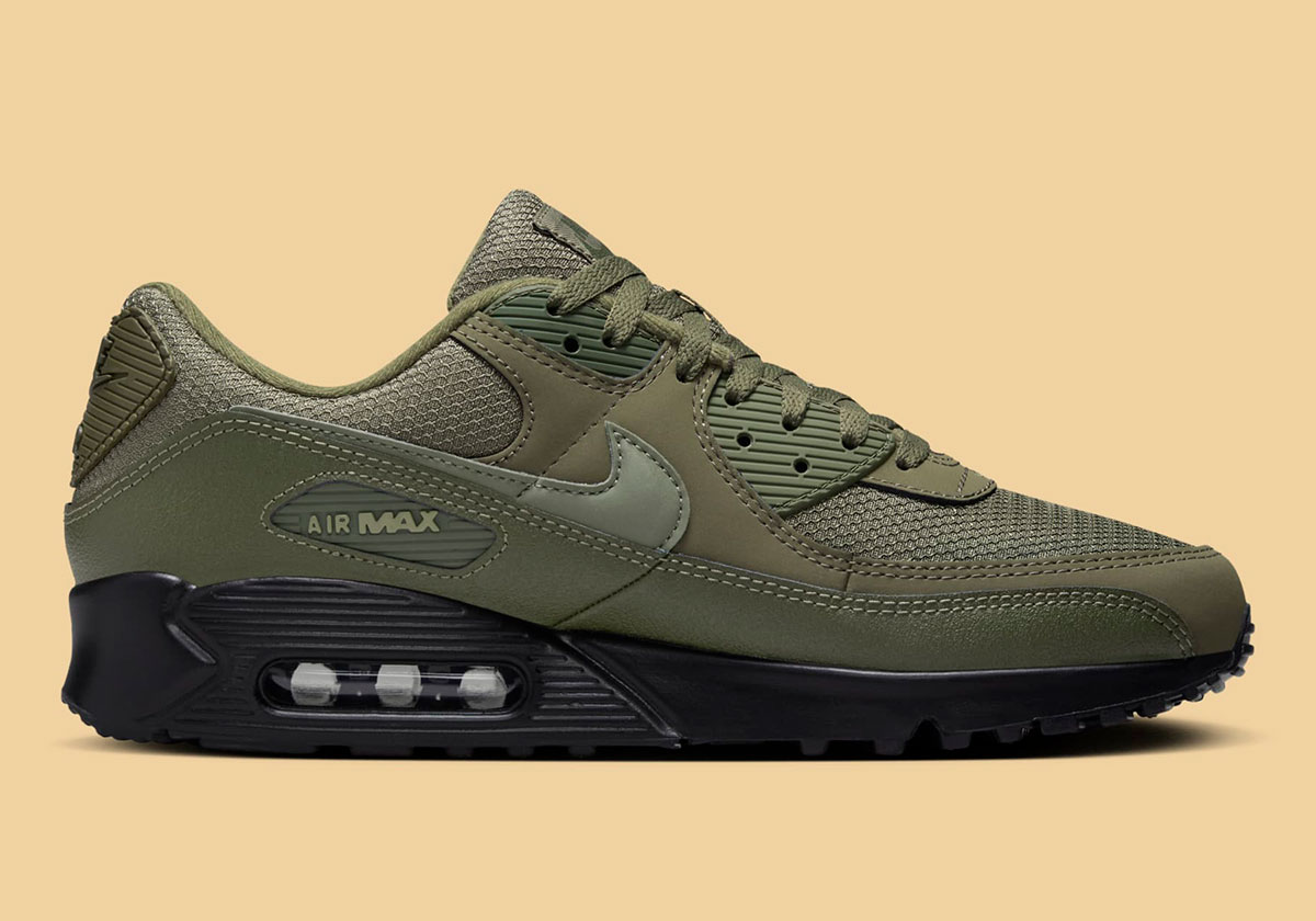 Nike Air Max 90 Olive Green Black 7