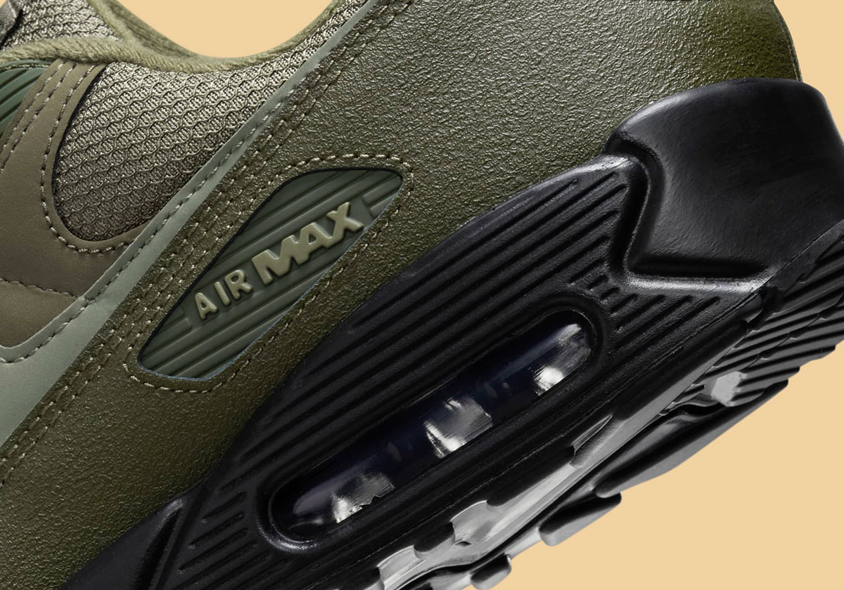 nike air max 90 olive green black 9