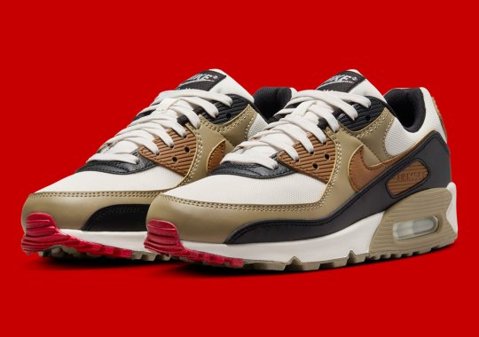 The Nike Air Max 90 Dresses For Fall In Brown Shades
