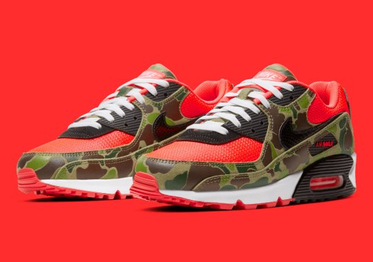 Where To Buy The Nike Air Max 90 “Reverse Duck Camo”