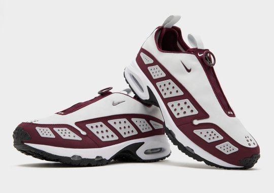 nike Paul air max sunder white burgundy crush black 3