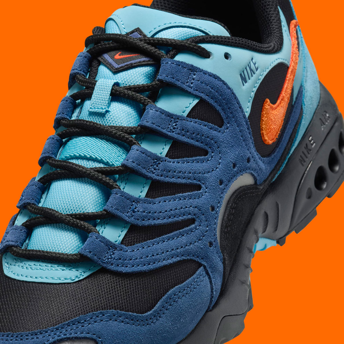 Nike Air Terra Humara Sp Mystic Navy Safety Orange Black Fq9084 400 5