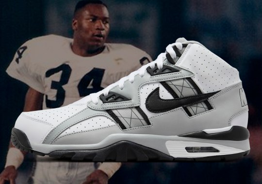 Bo Jackson’s Nike Air Trainer SC High "Raiders Away" Is Available Now