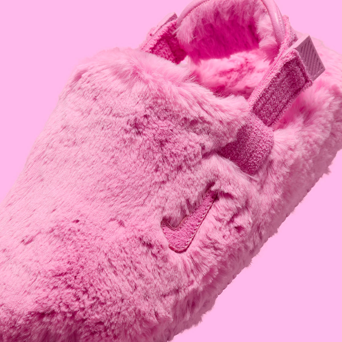 Nike Calm Mule Furry Pink 7