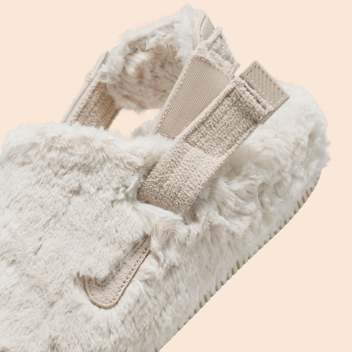 Nike Calm Slide Fur Sanddrift Fz3118 100 4